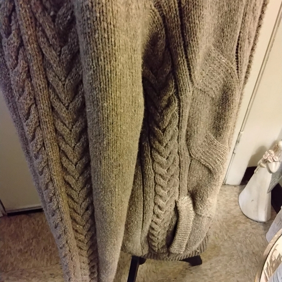 Thomas Parker NY Men's Brown Cardigan Button down Sweater NWTS - Picture 2 of 13